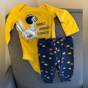 Baby Boy Thanksgiving Outfit